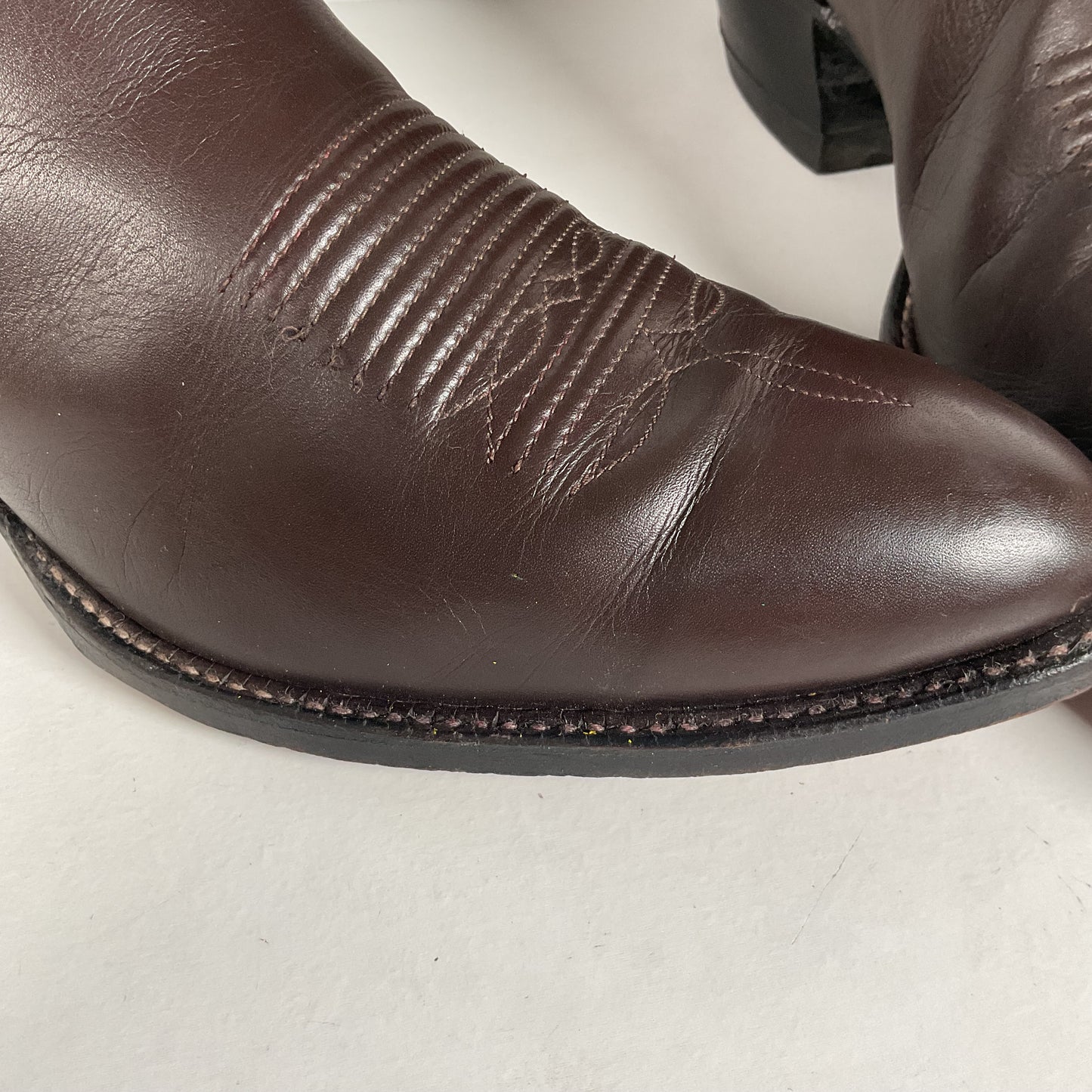 Vintage Tony Lama Buffalo Calf Cowboy Boots | 1960s-1970s | Narrow | Men’s 11 B