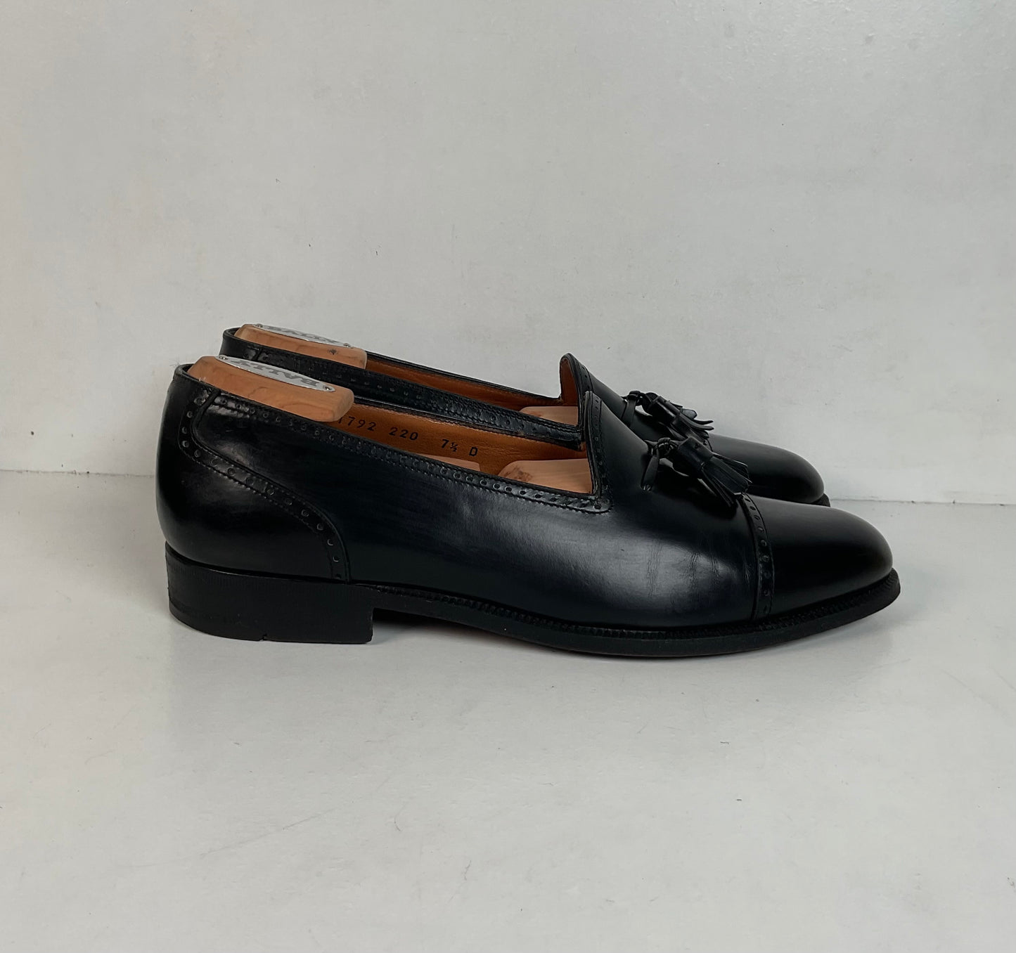 Bally & Salvatore Ferragamo Tassel Loafers 7.5 D Lot Of (2)