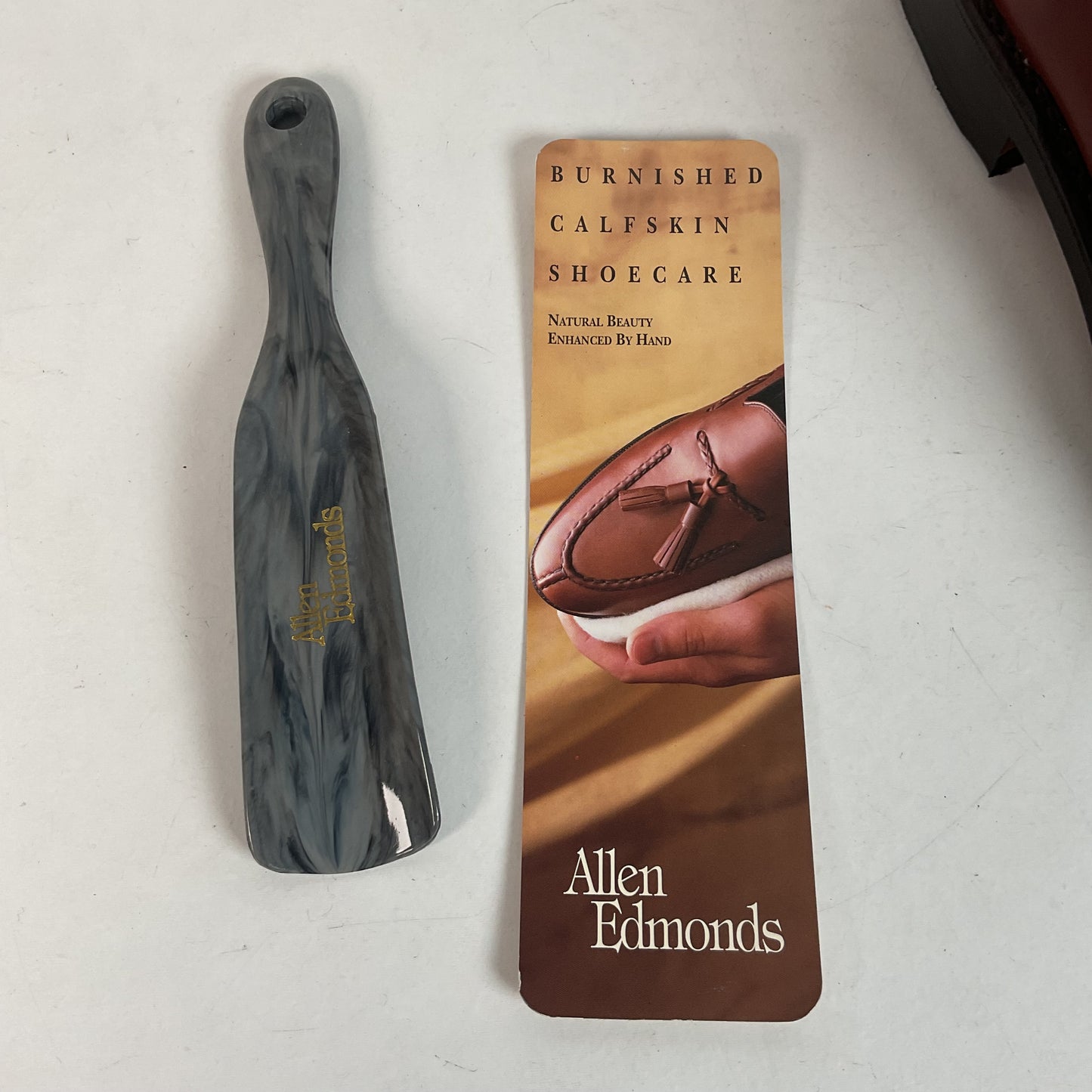 Allen Edmonds Garner Monk Strap Loafers 15 D USA Made Burnished Calf Skin