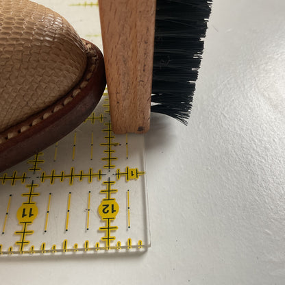 Vintage Dan Post Monitor Lizard Cowboy Boots | Golden Spur Collection | Blonde | 10 D