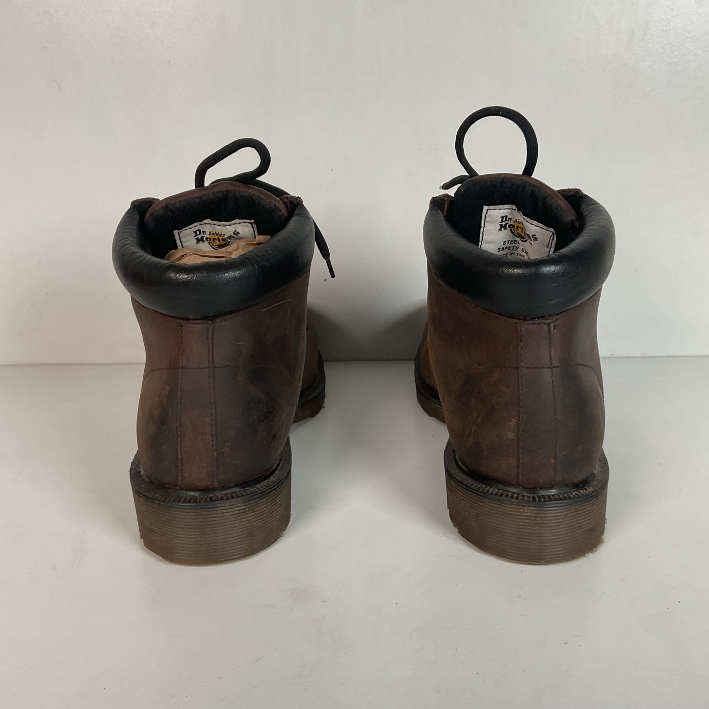 Dr. Martens Steel Toe Boots UK 7 | US M 8 Oil Tanned England