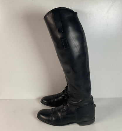 Der Dau Equestrian Riding Boots | Polo | Black Calf | Custom Made | Women’s 8.5