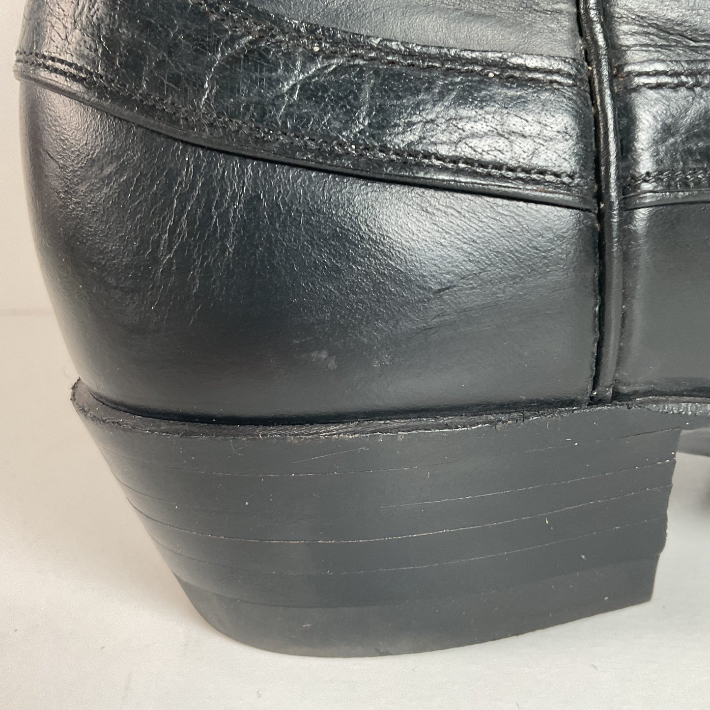 Vintage Justin Algonquin Toe Cowboy Boots | Fort Worth Label | Exotic | 1960s | Men’s 7.5