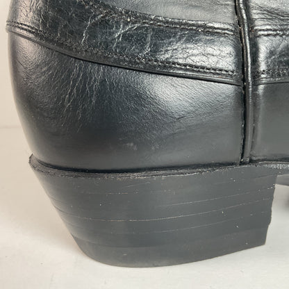 Vintage Justin Algonquin Toe Cowboy Boots | Fort Worth Label | Exotic | 1960s | Men’s 7.5