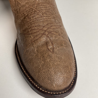 Vintage Tony Lama Elephant Cowboy Boots | Exotic | Gold Label | Men’s 9 D