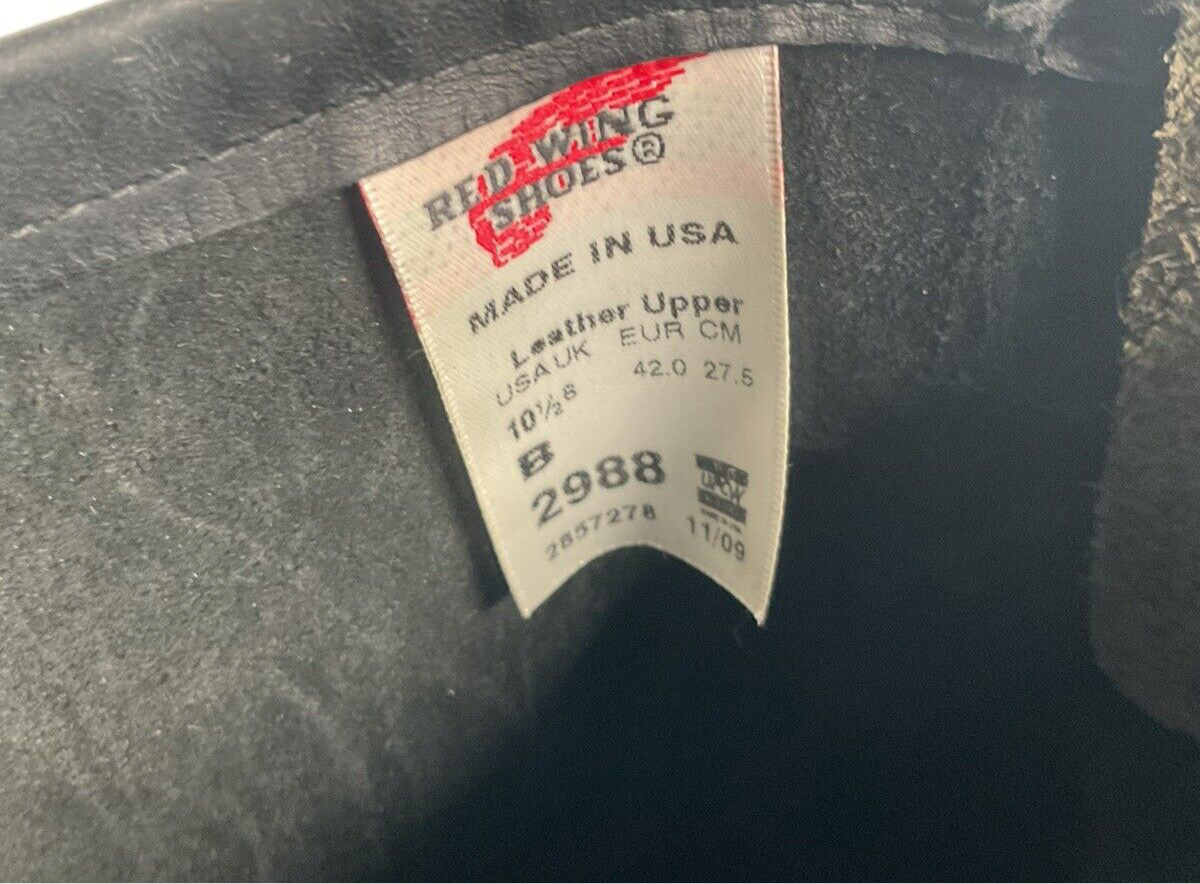 Red Wing Men’s Tall Engineer Boots 10.5 B (Narrow) Rough & Tough Retired