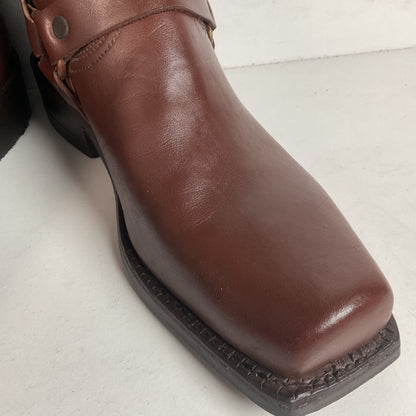 1970s Rodeo Harness Motorcycle Boots 9.5 D USA Made