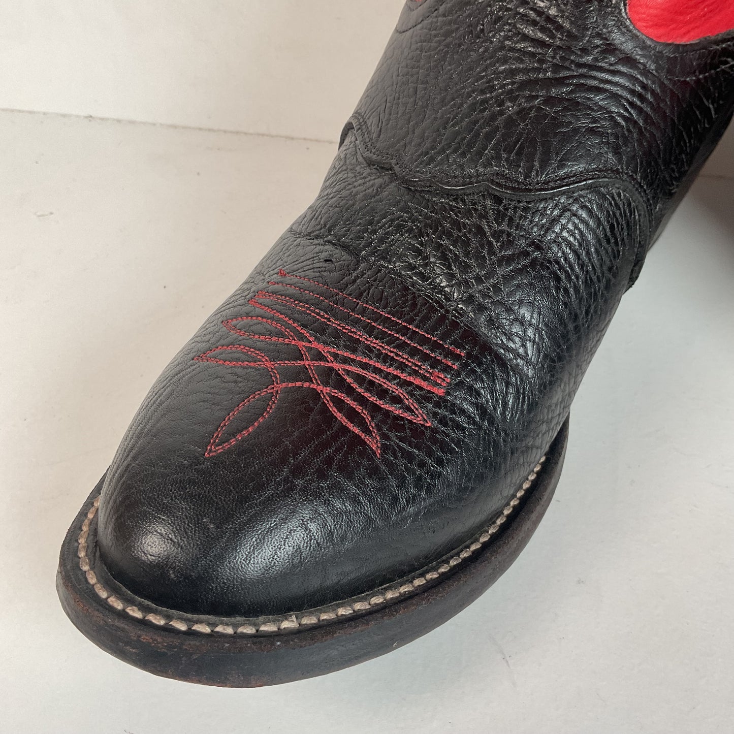 Vintage Nocona Buckaroo Cowboy Boots 12 D USA Made