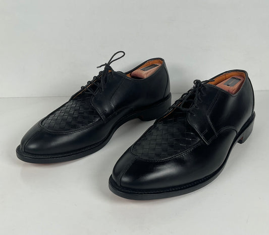 Vintage Allen Edmonds | Hersey Derby Shoes| Basket Weave | Split Toe | Men’s 11