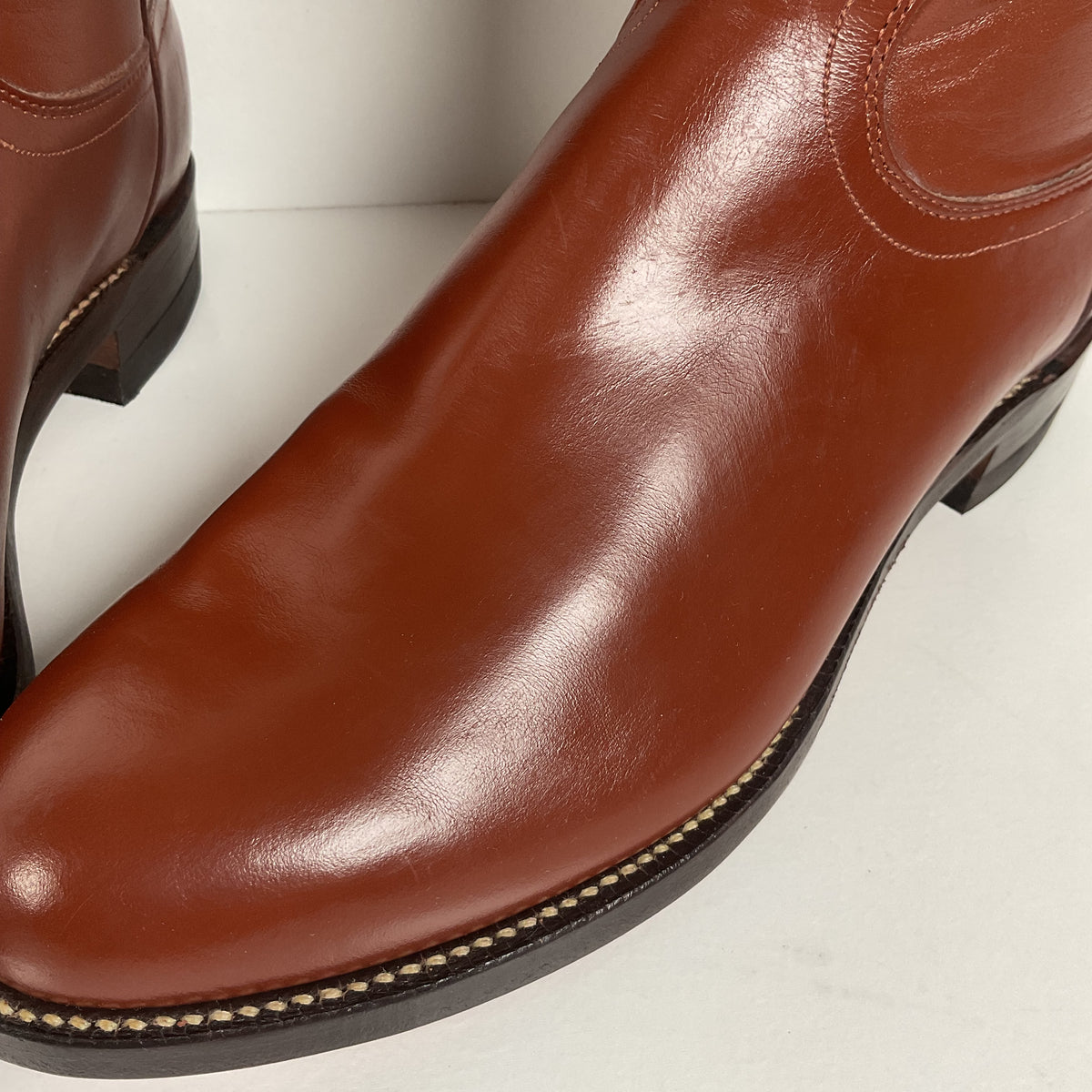 Vintage Justin Roper Boots | USA Made | Classic Brown | Men’s 7.5 D