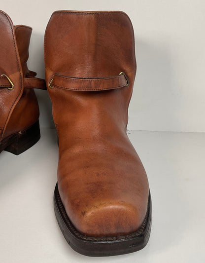 Vintage Frye Black Label | Jodhpur Tanker Boots | Men’s 9.5 EE