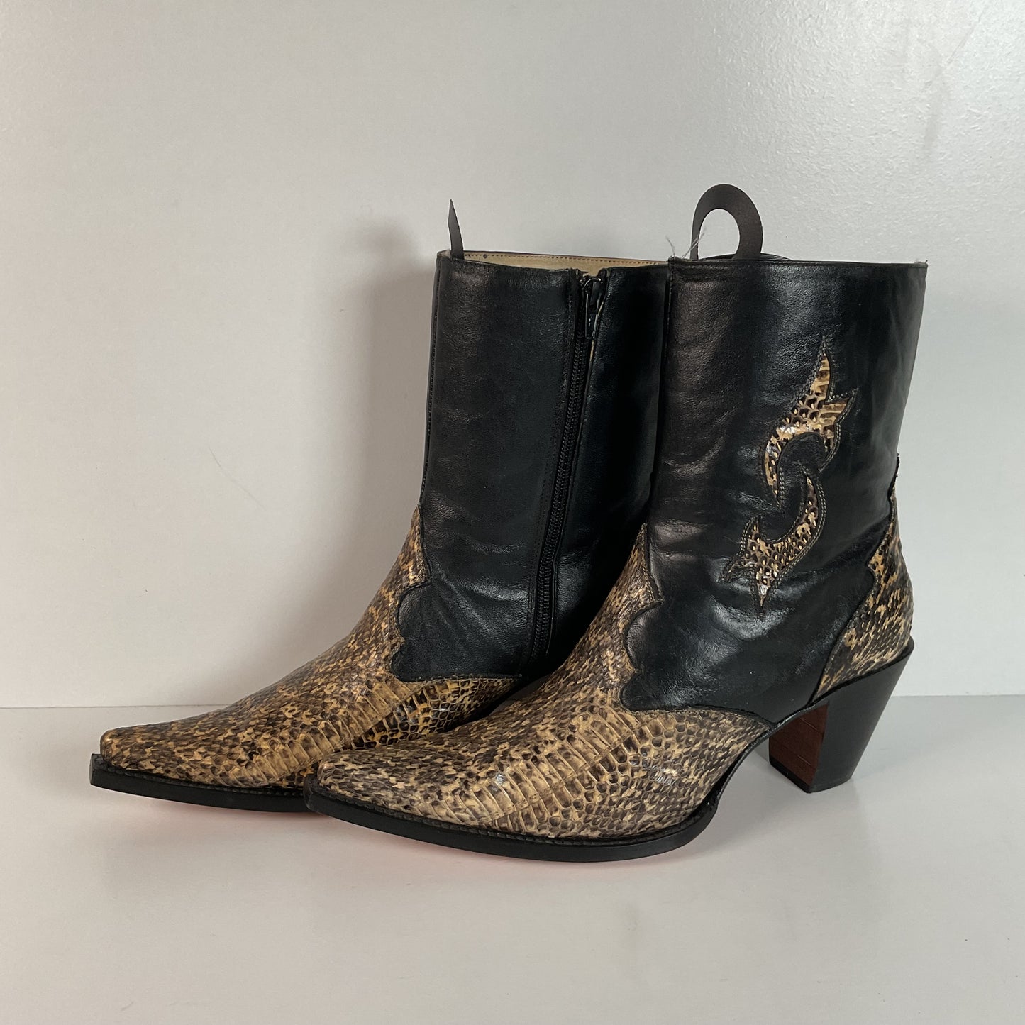 Western Stiletto Boots | Water Snake | Snakeskin | Exotic | Women’s 10