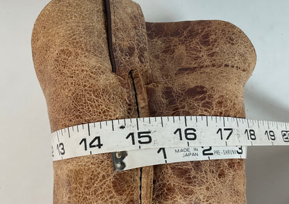 Justin Tan Road Cowboy Boots | Bent Rail | USA Made | Square Toe | Men’s 11 D