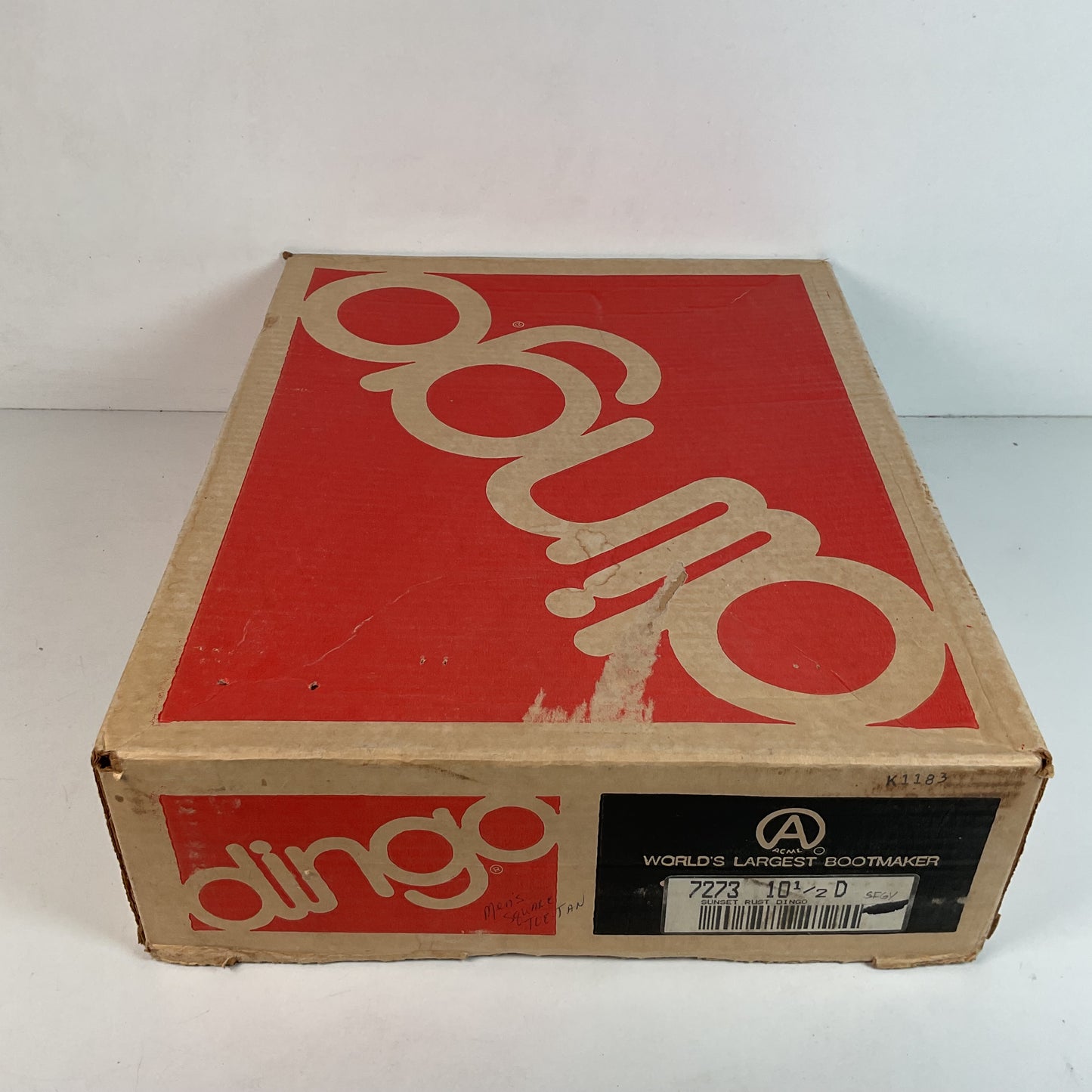 Vintage Dingo Campus Boots Men’s 10.5 D USA Made Original Box