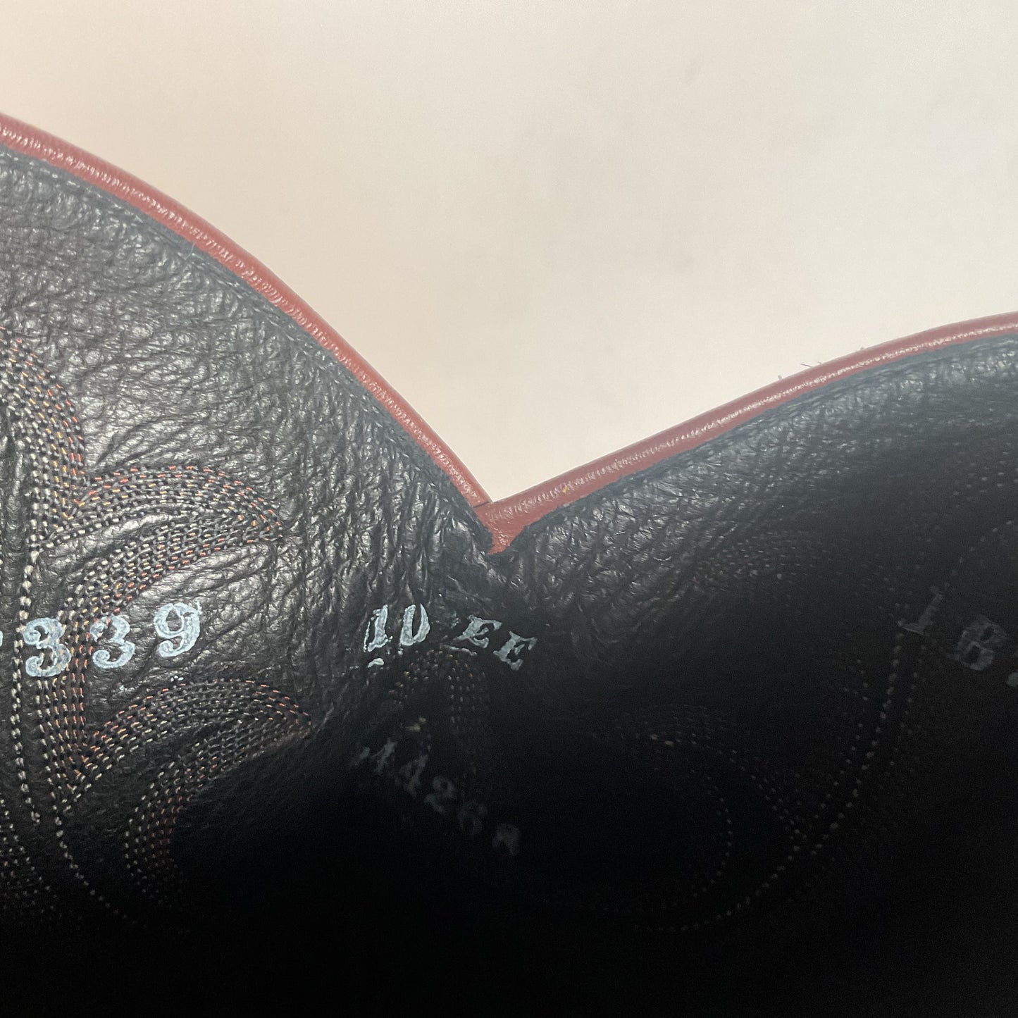 Larry Mahan Teju Lizard Cowboy Boots 10 EE Peanut Brittle