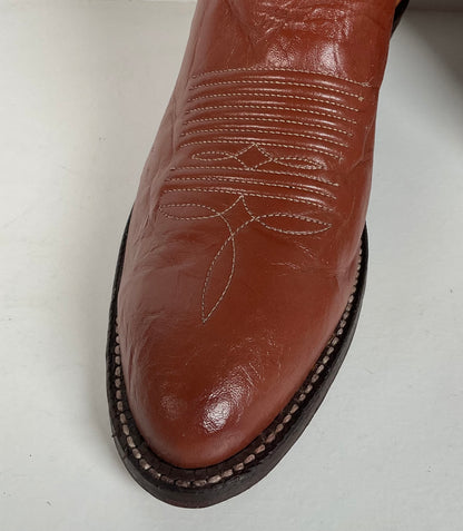 Vintage Tony Lama Cowgirl Boots | Brown | Men’s 5 B | Women’s 6