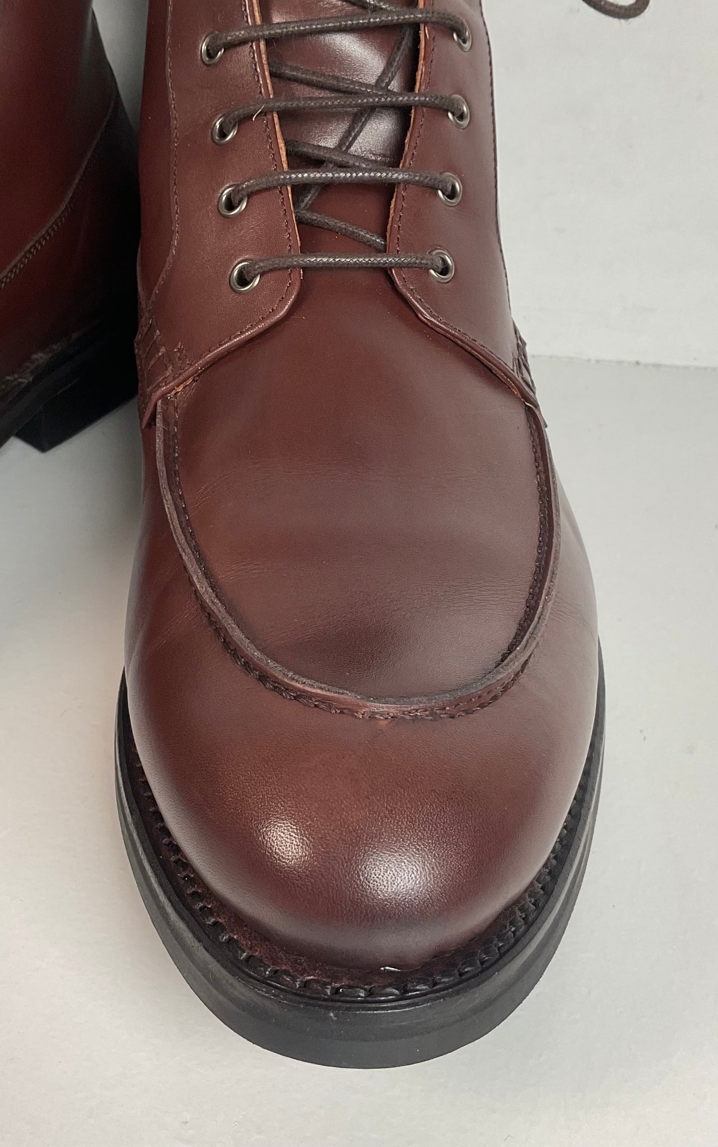 Idrese Magellan Moc Toe Boots 11 EE Lace Up Dainite Brick Sole