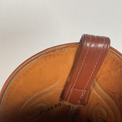 Vintage Tony Lama Smooth Ostrich Cowboy Boots | 1970s | Gold Label | Men’s 12 B