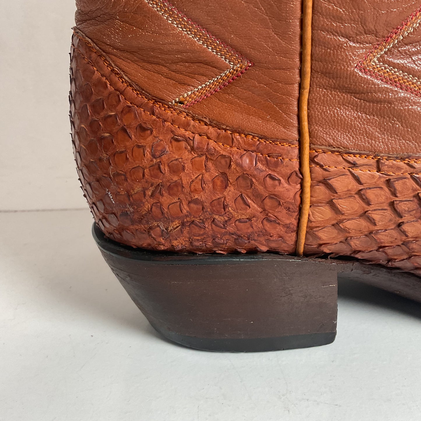 Exotic Anaconda Snakeskin Cowboy Boots Mexico 28.5 | US Men’s 10.5