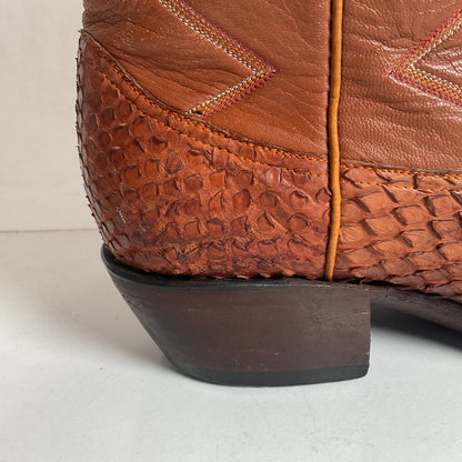 Exotic Anaconda Snakeskin Cowboy Boots Mexico 28.5 | US Men’s 10.5
