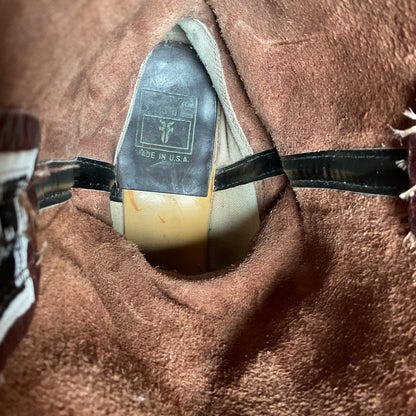 Frye Men’s Belted Harness Boot 11.5 M USA Made Bison Retired