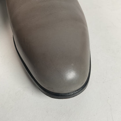 Vintage Johnston Murphy Aristocraft Grey Loafers 13 D Apron Toe USA Made