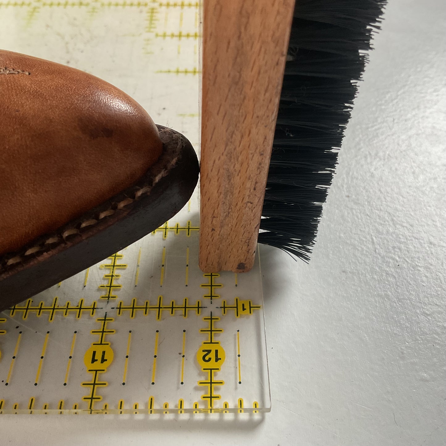 Vintage Tony Lama Gold Label Cowboy Boots — Pecan Bull Shoulder — Men’s 9 D