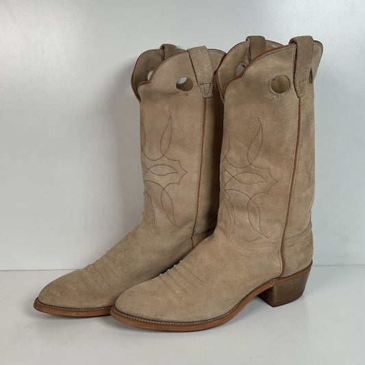Vintage Levi’s Suede Buckaroo Cowboy Boots 12 M USA Made