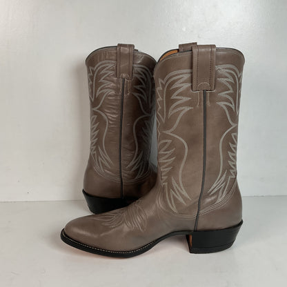 1970s Nocona Grey Cowboy Boots Men’s 8.5 B | Women 9.5