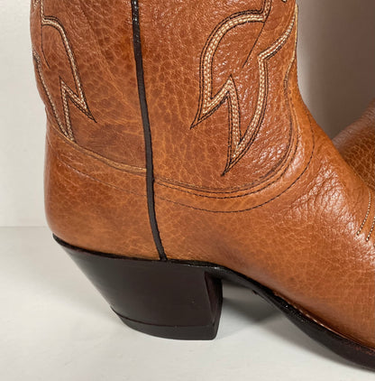 Vintage Dan Post Bullhide Cowgirl Boots | USA Made | Extra Narrow | Women’s 7 A