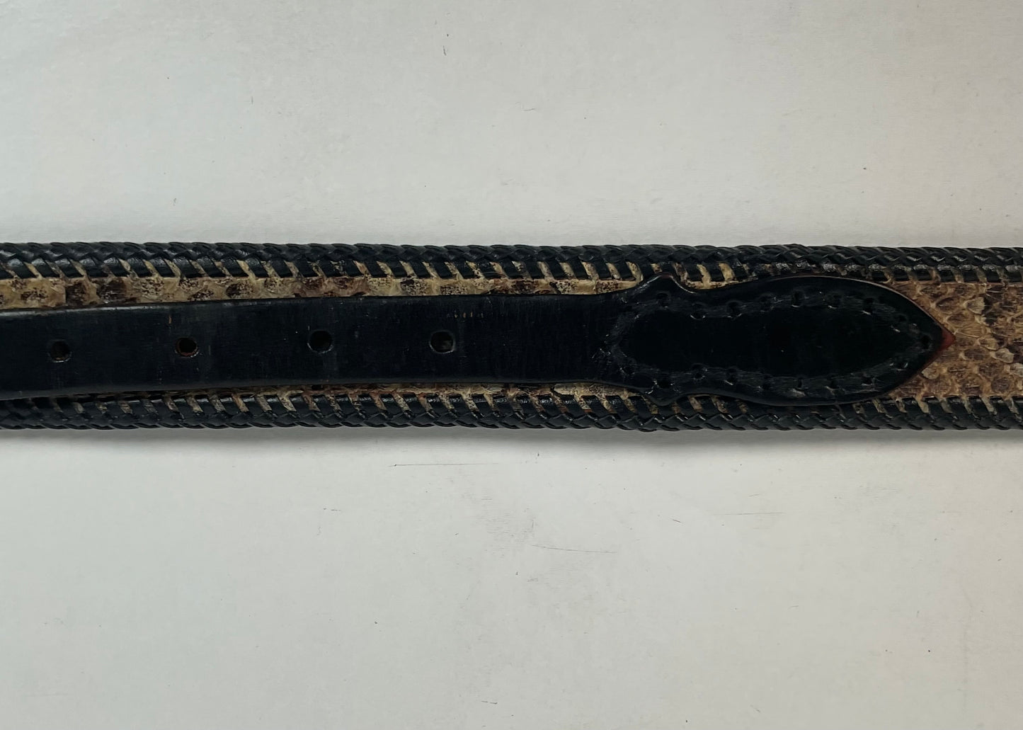 Custom Timber Rattlesnake Cowboy Belt |Canebrake | Braided | Snake Skin