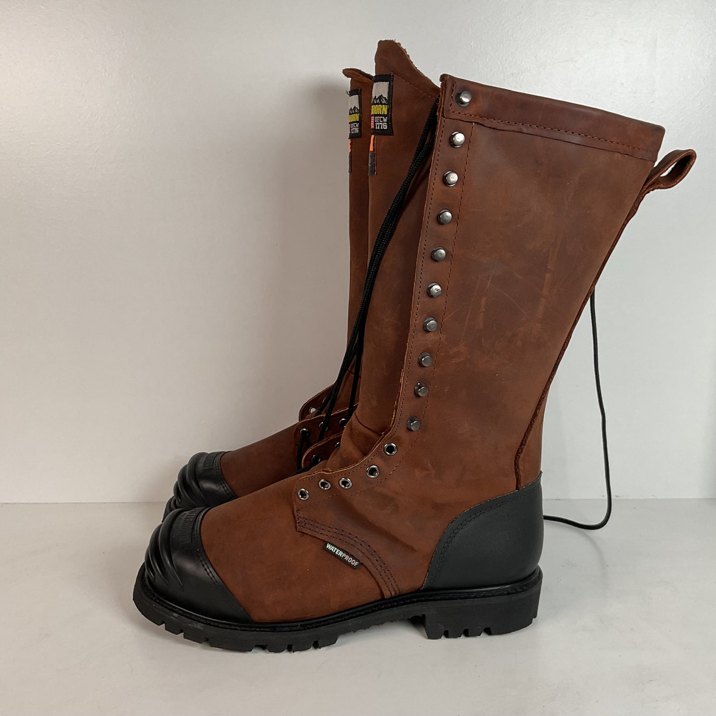 Matterhorn Tailings 16” Work Boots | Meta Guard | Insulated | USA Made | 9.5 M