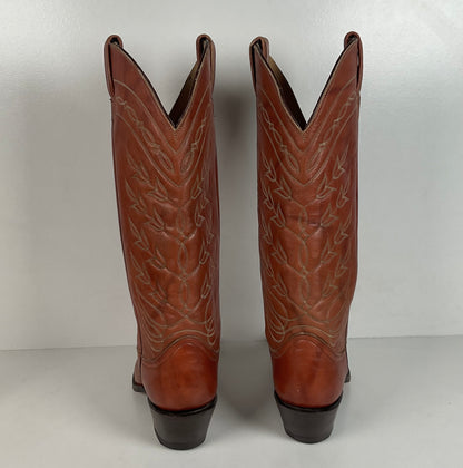 Vintage Tony Lama Tall Cowgirl Boots | Gold Label | Men’s 6.5 C | Women’s 7.5