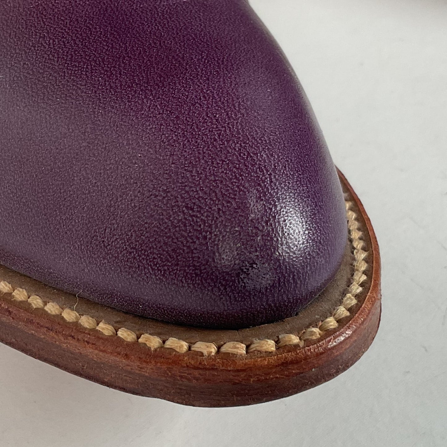 Vintage Frye Cowgirl Boots | Bear Claw | Purple | USA Made | Women’s 6.5 B