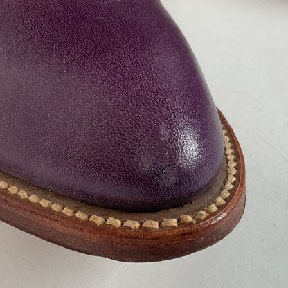 Vintage Frye Cowgirl Boots | Bear Claw | Purple | USA Made | Women’s 6.5 B
