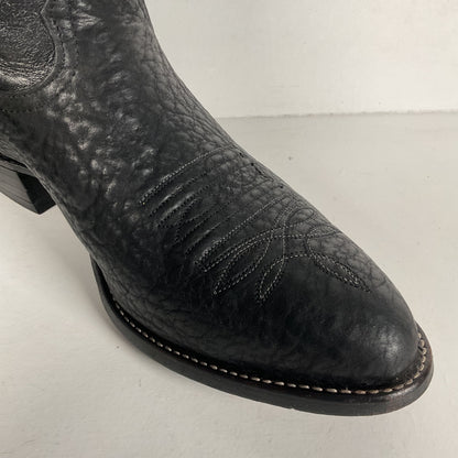 Nocona Bullhide Cowboy Boots | USA Made | Black | Men’s 8.5 EE
