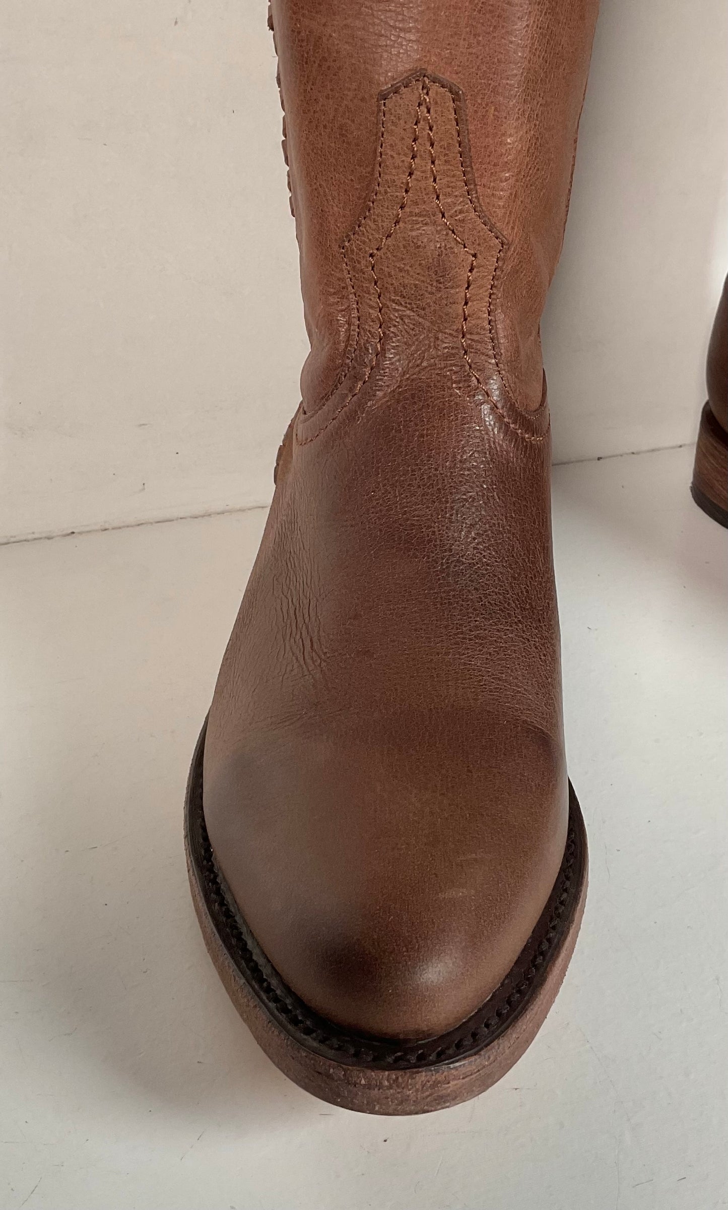 Lucchese Chelsea Braided Riding Boots 6 B Original Box