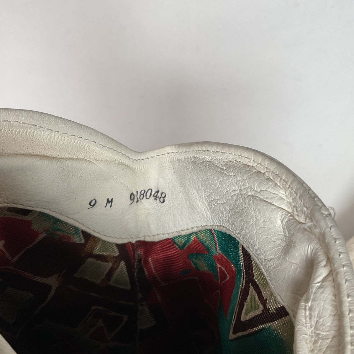 Vintage Zodiac Native Fringe Cowgirl Boots | USA Made | White | Women’s 9 M