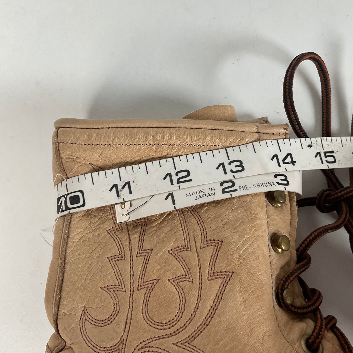 Vintage Larry Mahan Packer Boots | Cowgirl | Lace Up | USA Made | Women’s 8 M