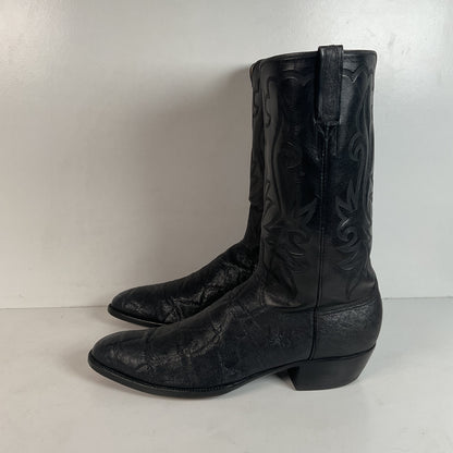 Little’s San Antonio Elephant Cowboy Boots | Custom Made | Exotic | 15 AAA