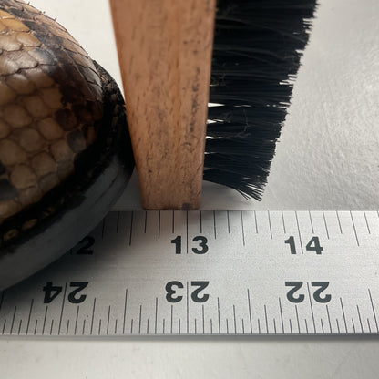 Vintage Larry Mahan Python Snakeskin Cowboy Boots | Reticulated | Men’s 12 D