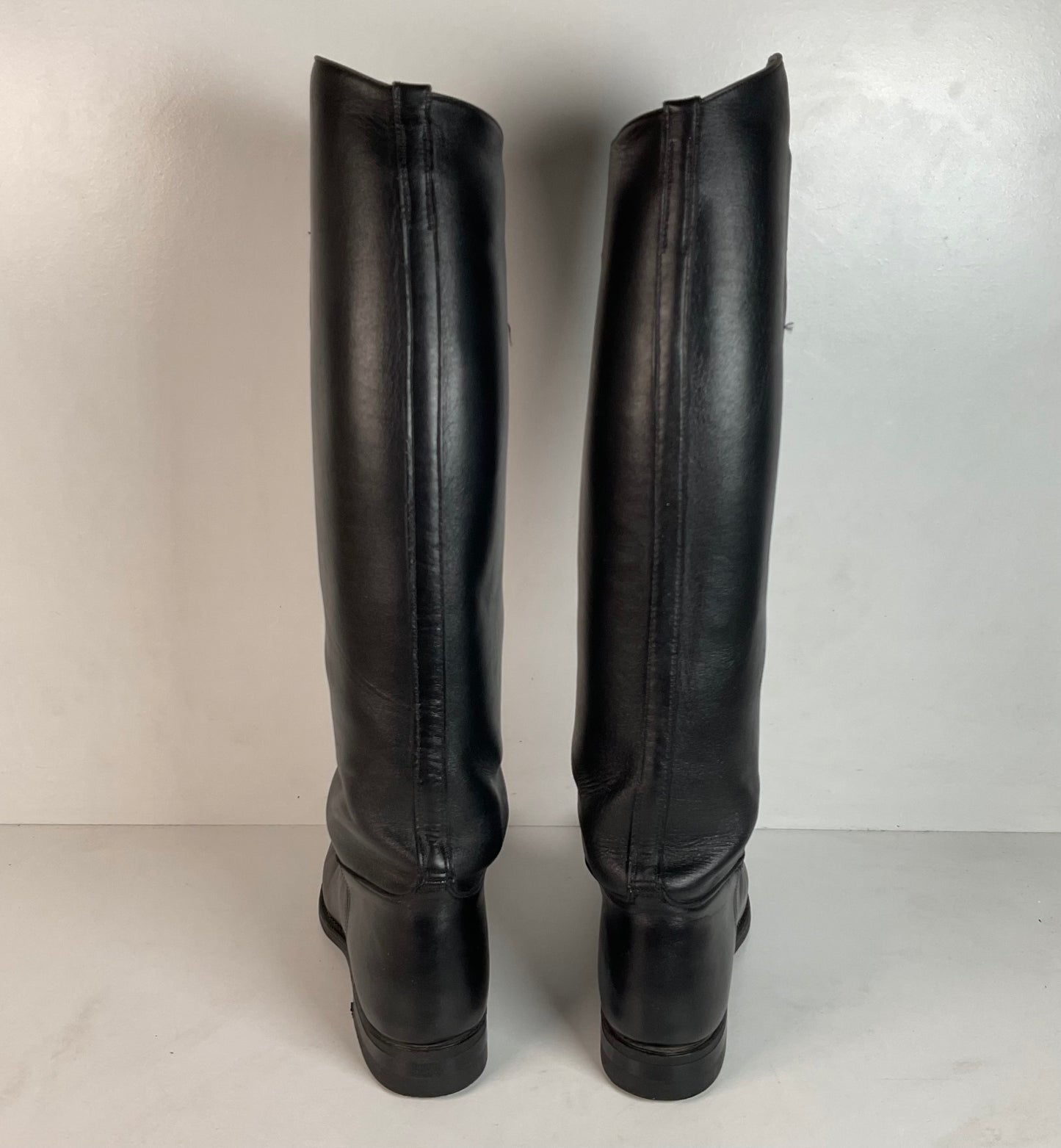 Dehner Women’s Stock Riding Dress Boots 7.5 C USA Made Cloth Pull