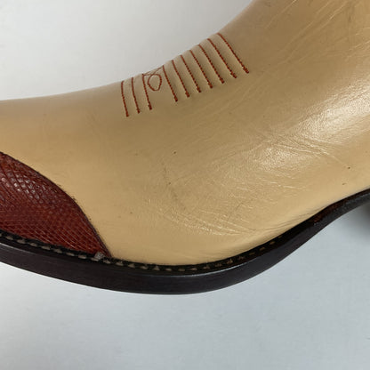 Tony Lama Urban Cowboy Boots | Lizard Wingtip | USA Made | Men’s 11 D
