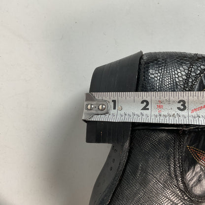 Vintage Nocona Cowboy Boots | Lizard Teju | 60s Era | Women’s 6.5