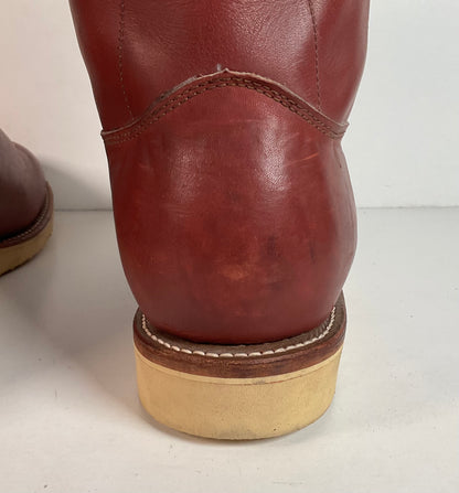 Vintage Chippewa Wellington Wedge Boots | Soft Toe | 14 D