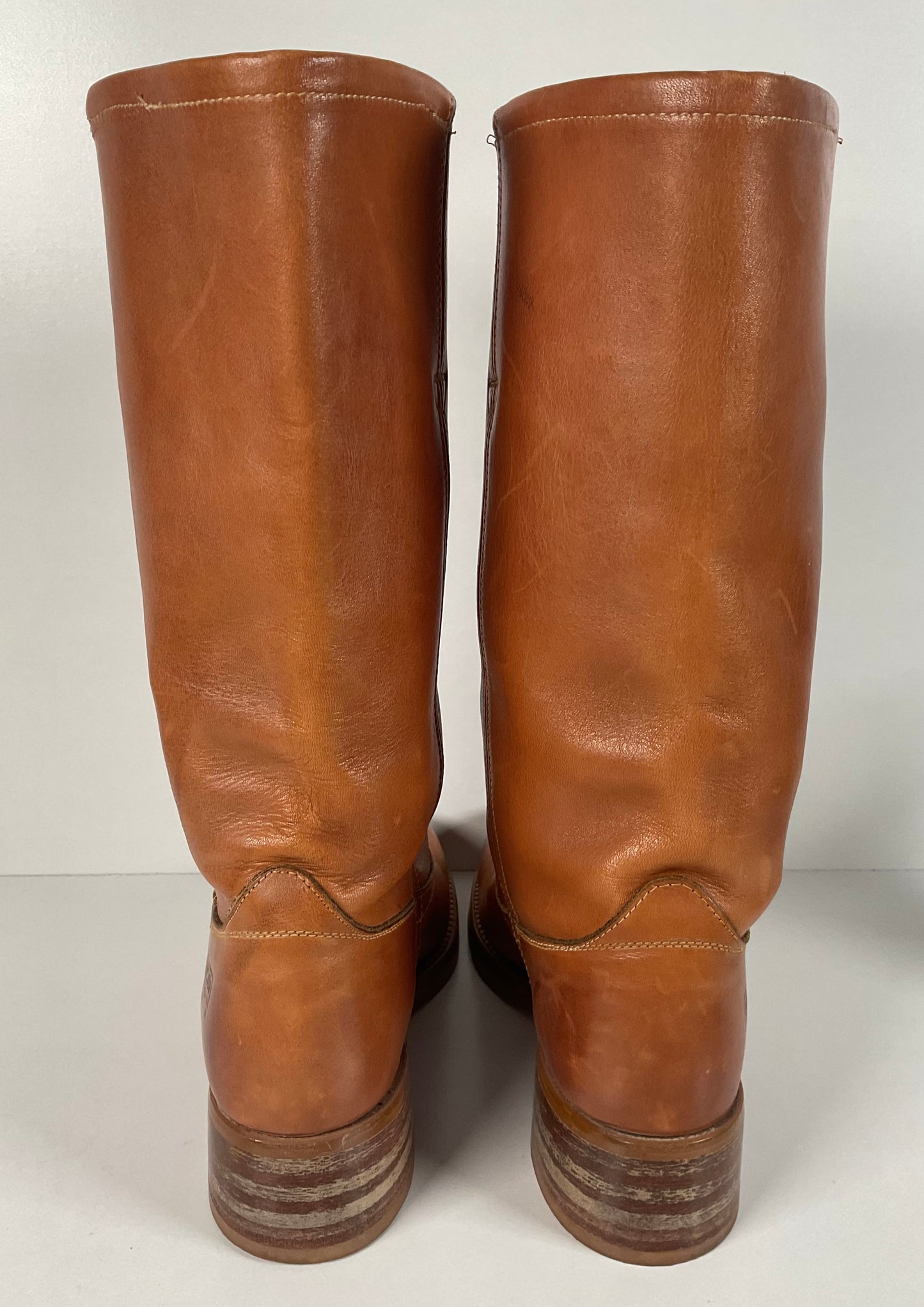 Vintage Levi’s Men’s Soft Leather Campus Boots 9.5 Chunky 70s USA Made