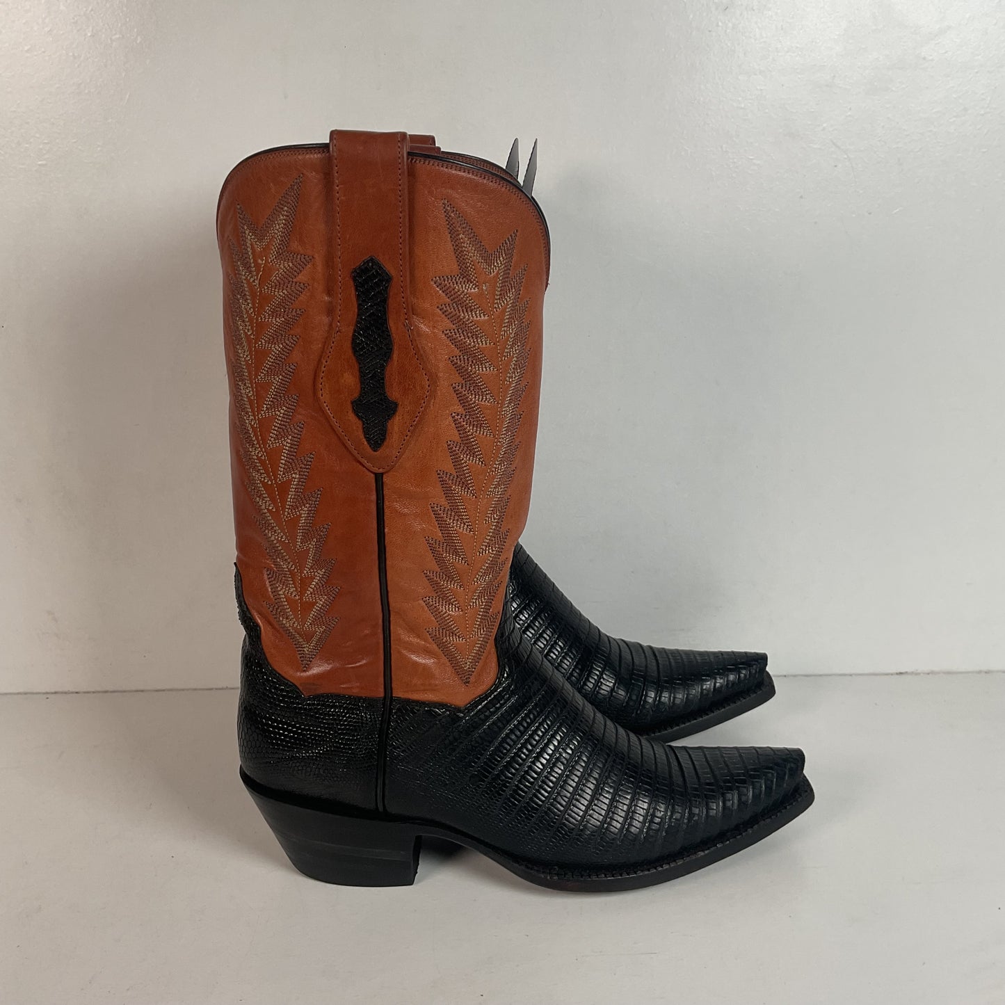J. B. Hill Custom Cowgirl Boots | Teju Lizard | Style 12 | Women’s 6