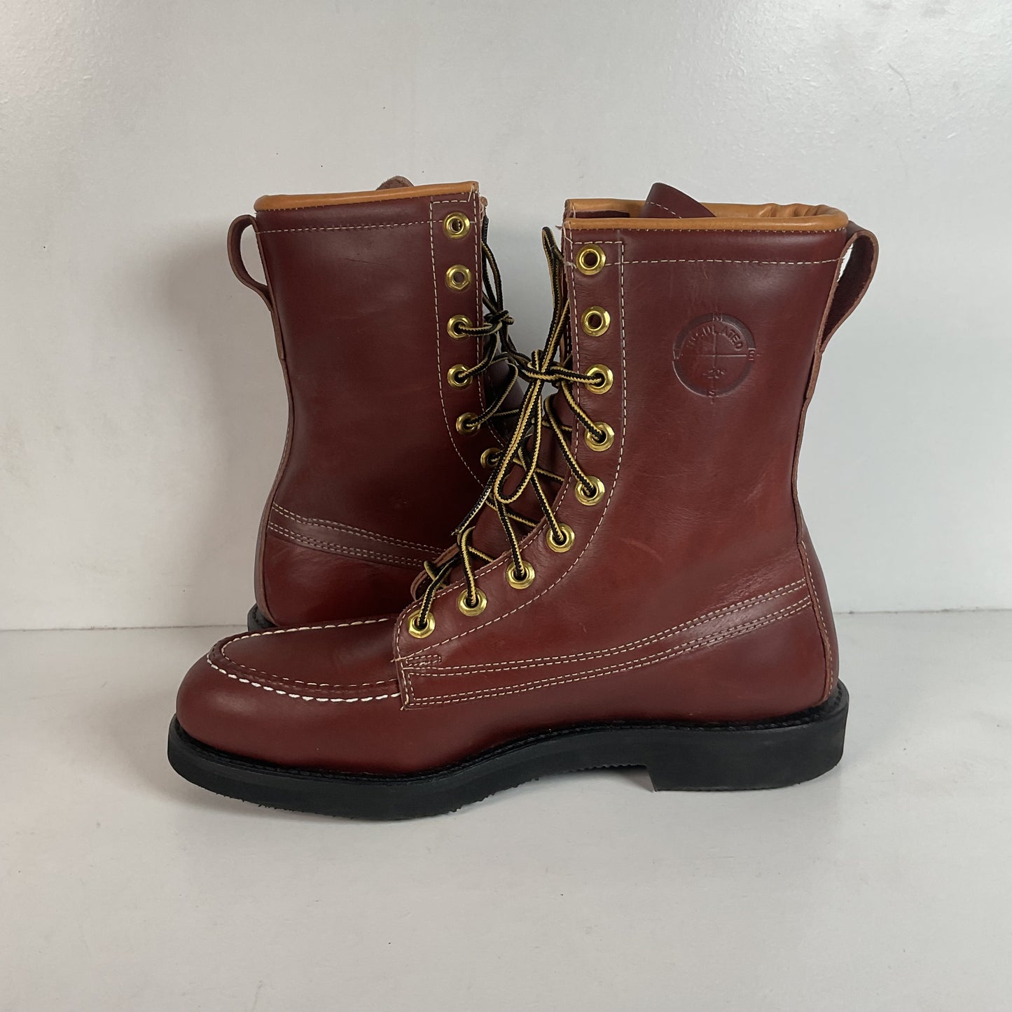 Vintage Herman Survivors’ Moc Toe Boots | USA Made | Men’s 7 | Women’s 8