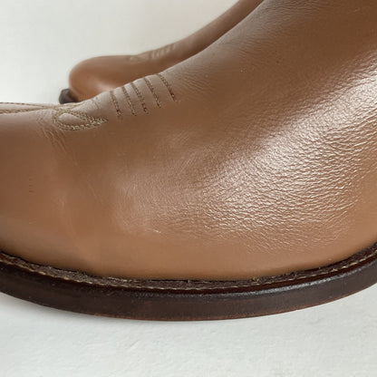 Stewart Fine Handmade Cowboy Boots | Custom | Set of (2) | Deertan | Men’s 9.5