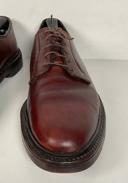 Vintage Florsheim Imperial Kenmoor Derby Shoes | Plain Toe | Men’s 9 D